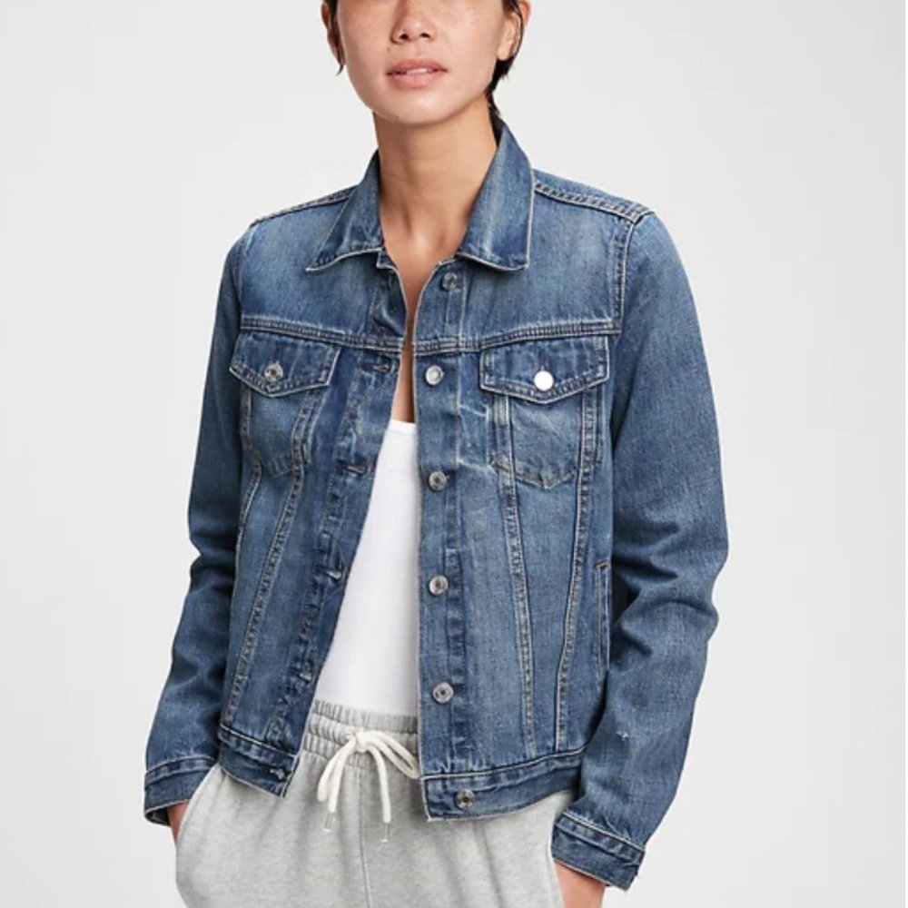 Gap 1969 Classic Jean Denim Jacket Size Large